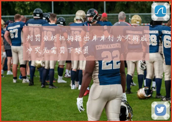 判罚分析机构指出库库行为不构成冲突无需罚下球员