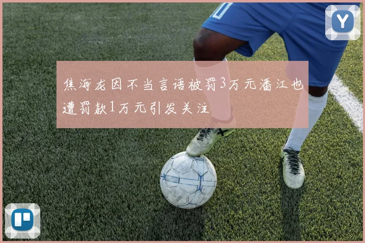 焦海龙因不当言语被罚3万元潘江也遭罚款1万元引发关注